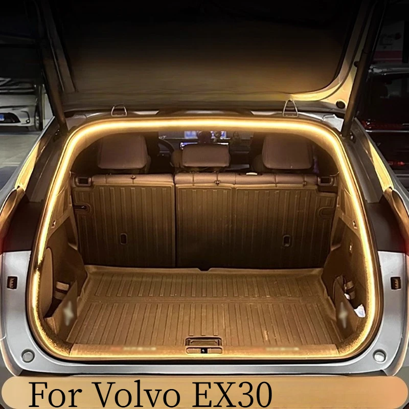 For Volvo EX30 Specific LED Accessories: Trunk Light, Ambient Light, Cargo Light & Interior Mod Parts