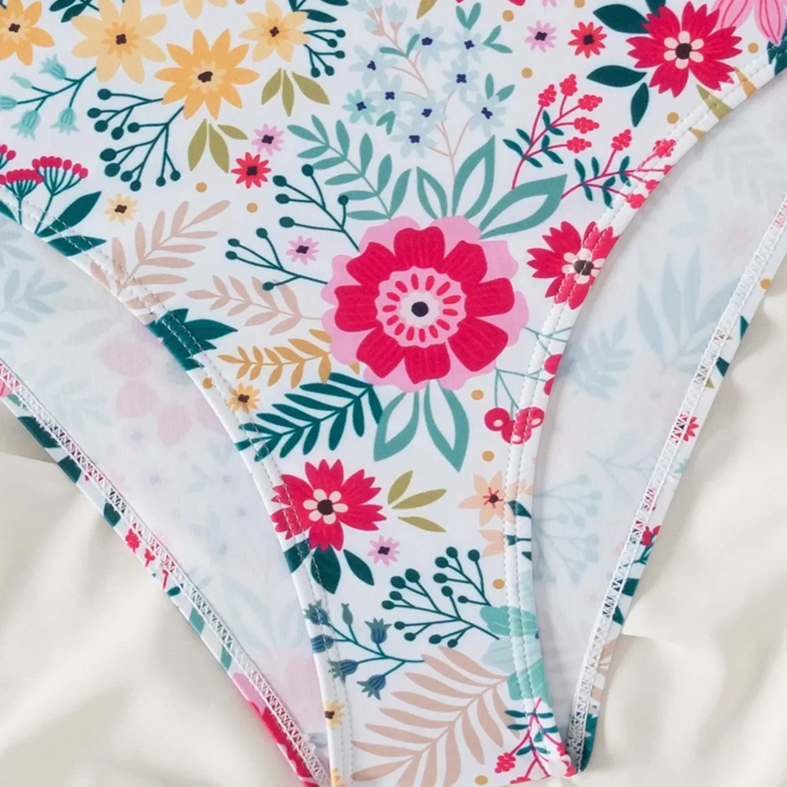 Sexy Jumpsuits Bikini für Frauen Sammeln Sexy Sling Backless Print Badeanzug Weibliche Hohe Taille Slim Fit Butt Lifting Bademode