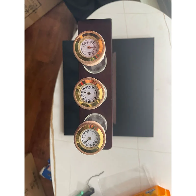 Three tube Chinese style redwood cigar moisturizing bracket, DIY high-end and fashionable flavor, exquisite gift box