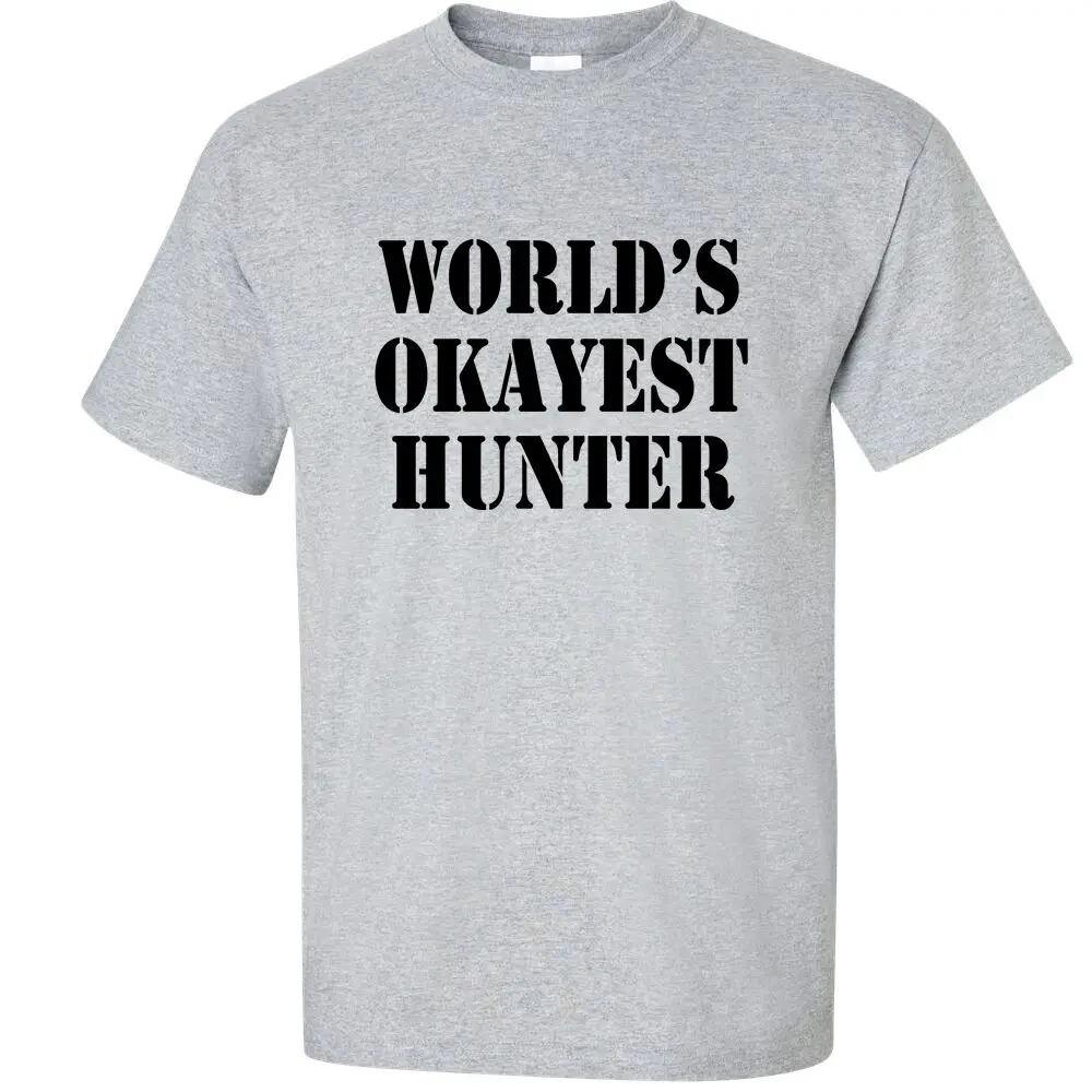 World's Okayest Hunter T-Shirt Funny Humor T Shirt