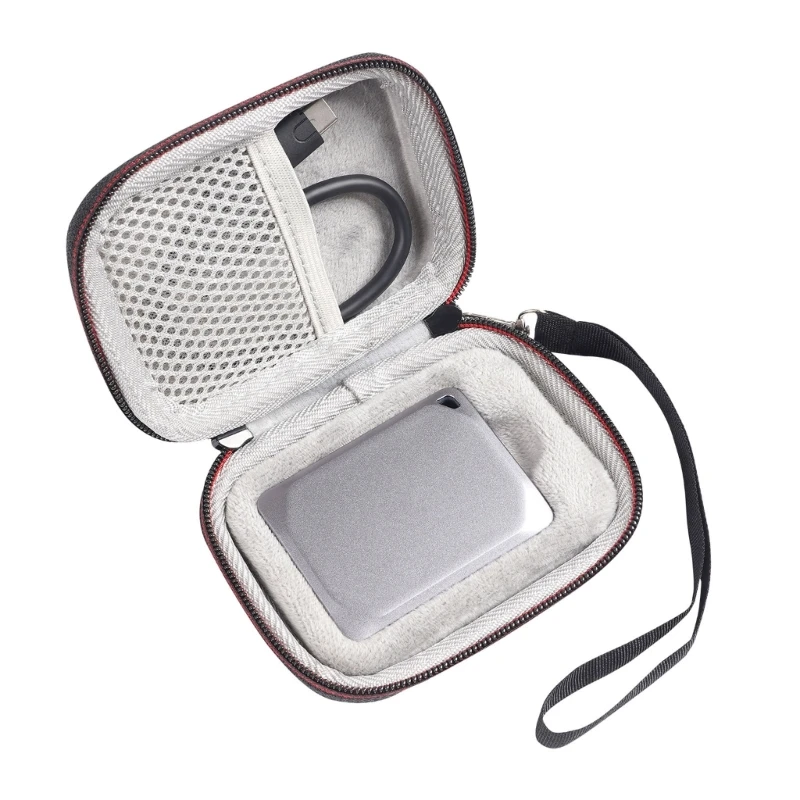 حقيبة حمل EVA محمولة لـ / X9 / X10 1 تيرا بايت/2 تيرا بايت/4 تيرا بايت جيجا بايت SSD محمول (الجراب فقط)