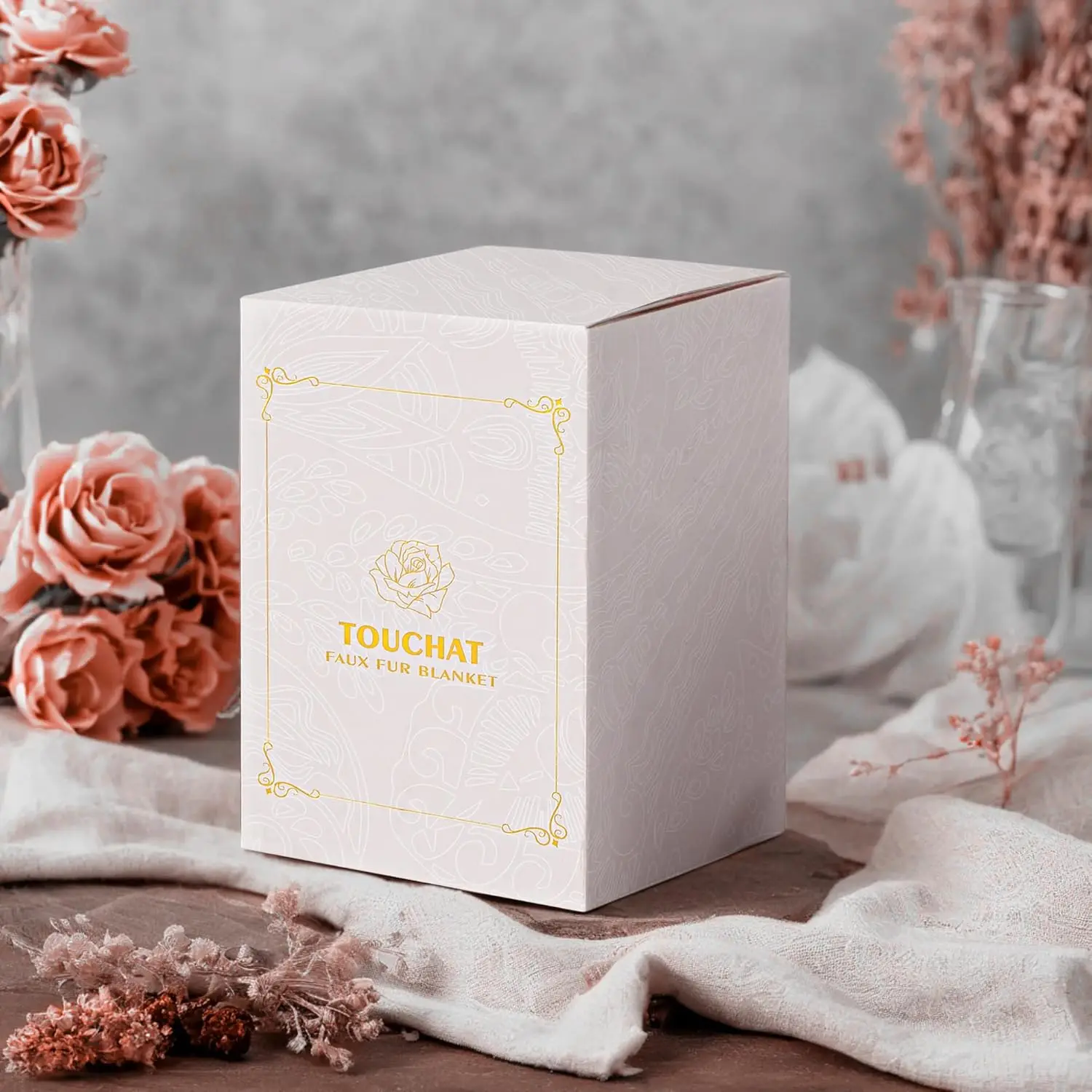 超厚手1000GSMフェイクファー毛布、暖かく居心地の良い重い毛布、ソファ、ベッド、リビング用、リバーシブルミンク冬毛布、50x60インチ