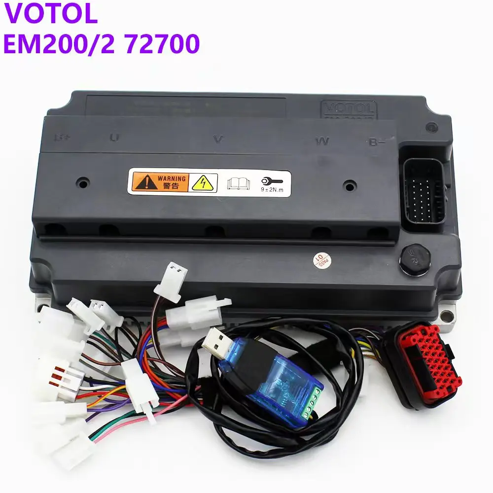 VOTOL EM200/2 CAN communication 72700 300A 6-kilowatt electric motorcycle spoke QS motor intelligent programmable controller