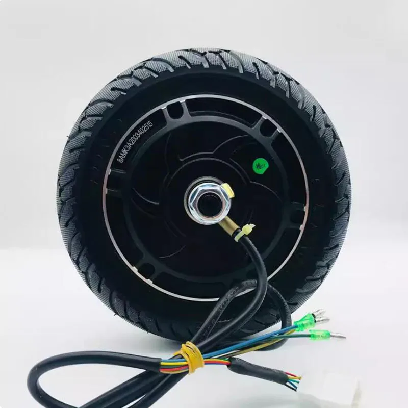 Silnik bezszczotkowy z kołem pełnym 8 cali i hamulcem bębnowym, 24V/36V/48V 350W, do hulajnogi elektrycznej i roweru.