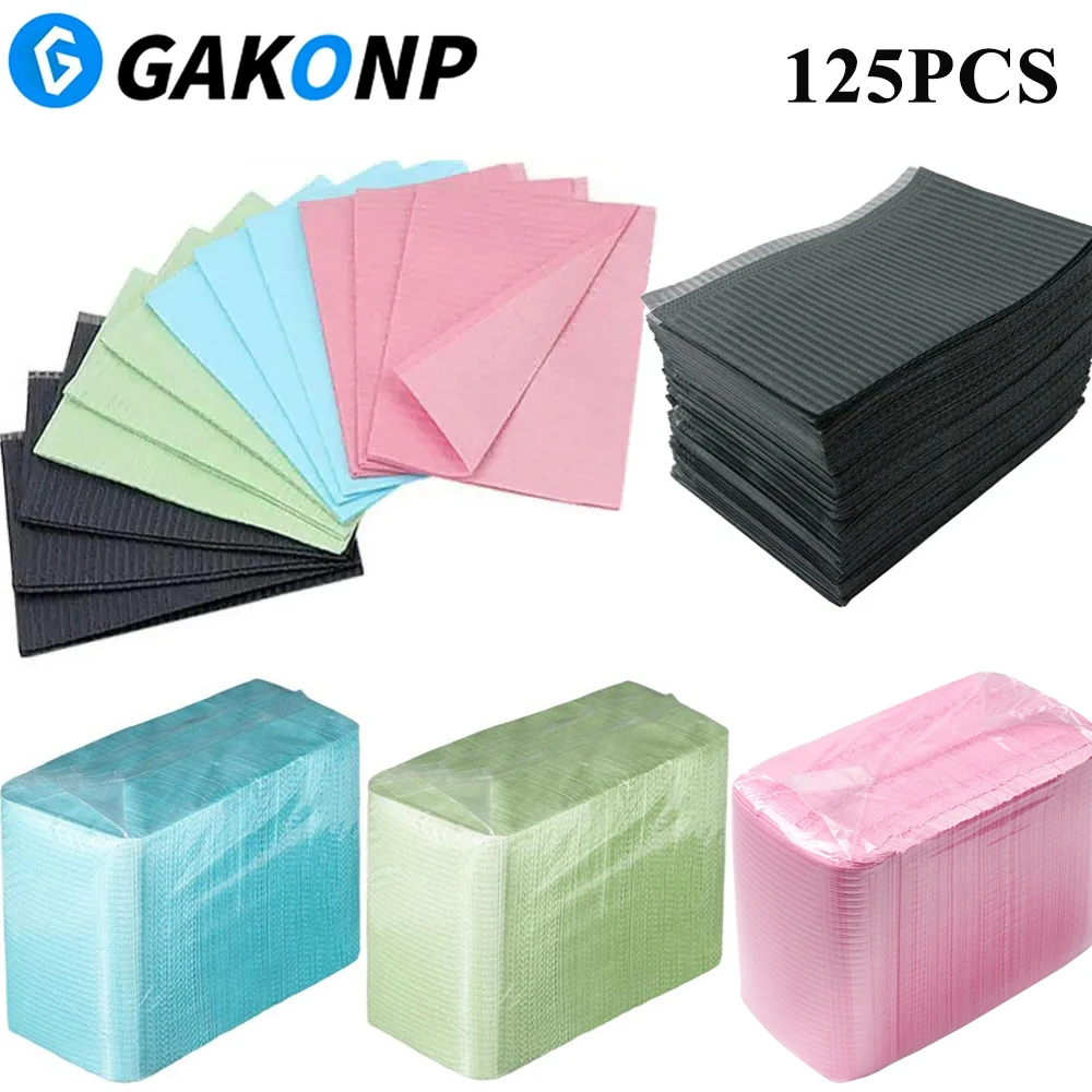 

125PCS/Set Tattoo Clean Pad Tattoo Cleaning Wipes Pad Disposable Dental Piercing Bibs Waterproof Sheets Paper Tattoo Accessories