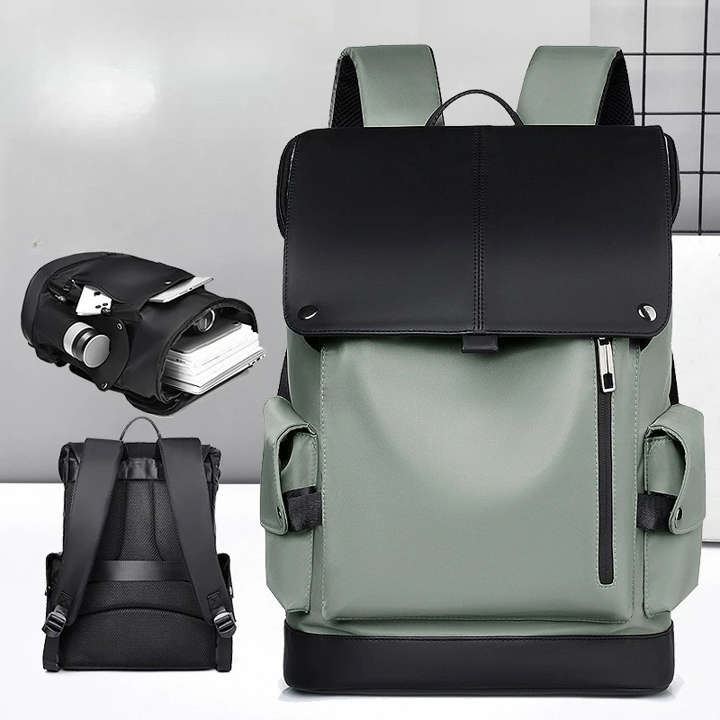 Oxford Cloth durable women's backpack, business commuting travel computer backpack, student waterproof schoolbag