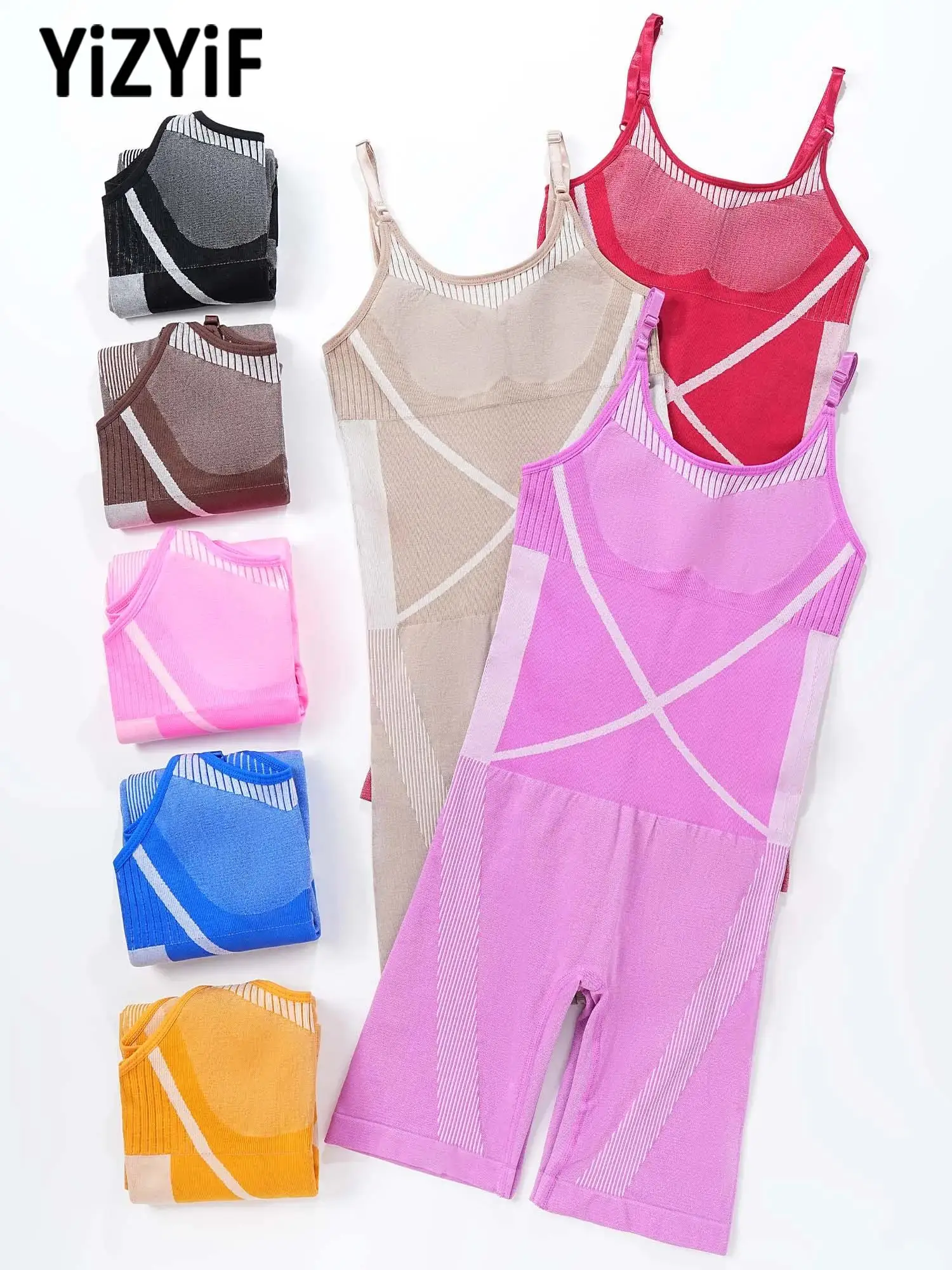 

Stretchy Bodysuits Shapewear for Women Sleeveless Body Shaper Seamless Tummy Tank Top Tight Underwear Yoga Gym Fitness Clothes