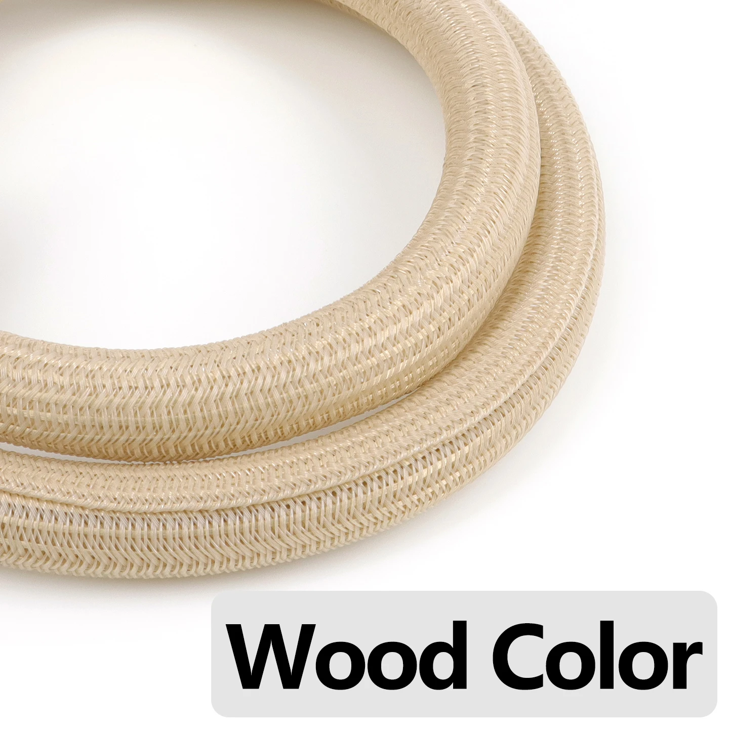 3/8 meter PET gevlochten kabelhuls 3 mm ~ 32 mm zelfgesloten