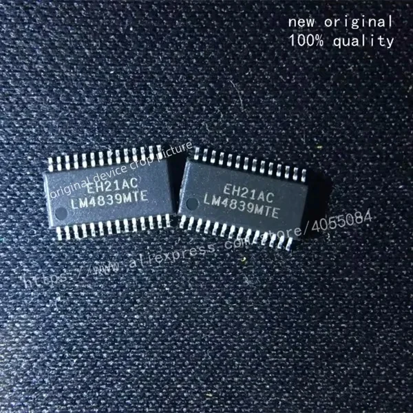 5PCS New Original 100% Quality  LM4839MTE LM4839 Electronic components chip IC