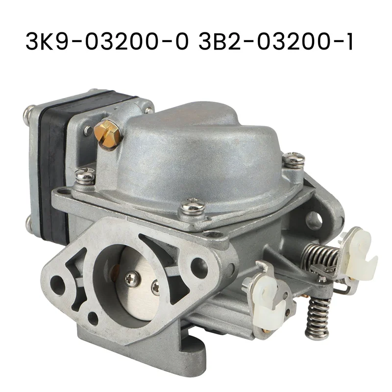 ABIB -Metal Outboard Carburetor 3K9-03200-0 3B2-03200-1 For Tohatsu Outboard 9.8/8HP 2-Strokes Boat Motor Carburetor