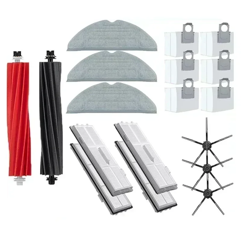 Nuova Spazzola Principale Filtro Hepa Spazzola Laterale Mop Panni per Roborock S8 + S8 Pro S8 S8 PLUS Ultra Parti per Vaccum Cleaner