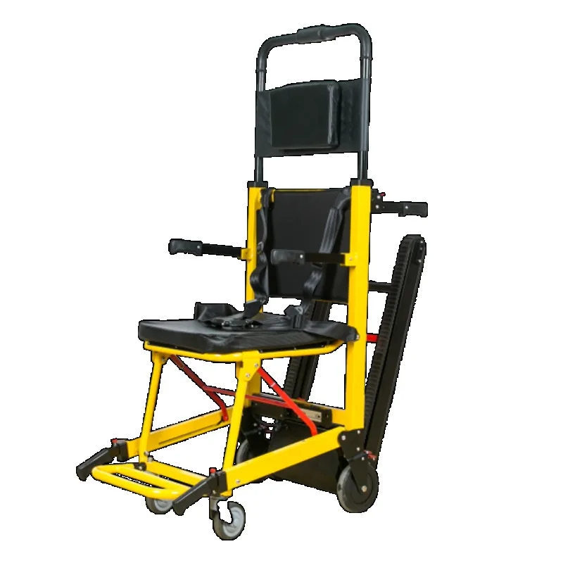 Battery Powered Electric Stair Climbing Wheelchair Foldable Aluminum Alloy Rehabilitation Therapy Supplies CE Tingeer YC-A5-2