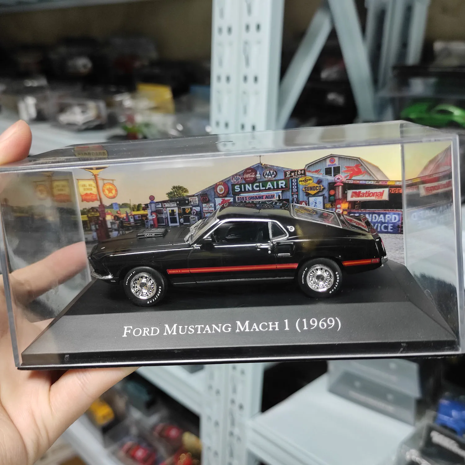 Diecast IXO 1:43 Scale Ford Mustang Mach 1 1969 Alloy Car Model