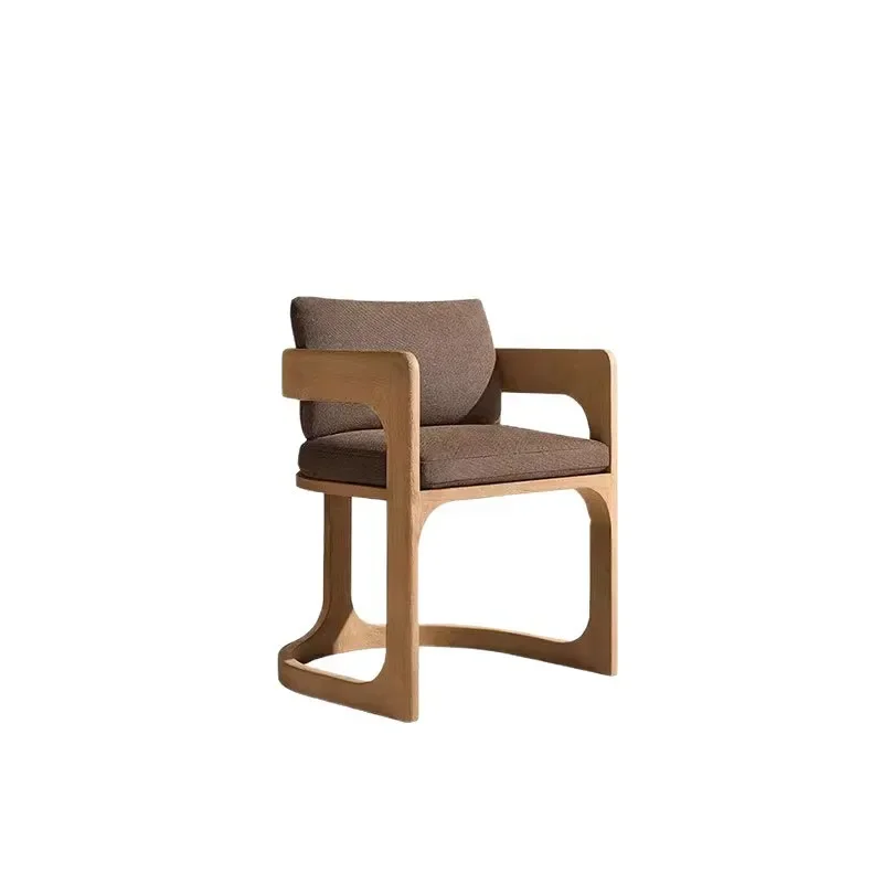 

Outdoor dining table and chairs teak courtyard villa preservative wood long table leisure garden open-air outdoor homestay solid