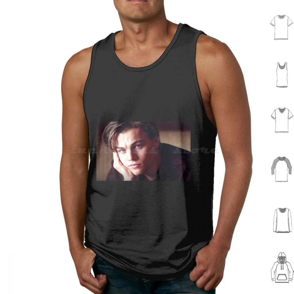 Leonardo Dicaprio Seductive Stic Tank Tops Print Cotton I Read Dicaprio Leonardo Dicaprio Titanic Jack Dawson Black