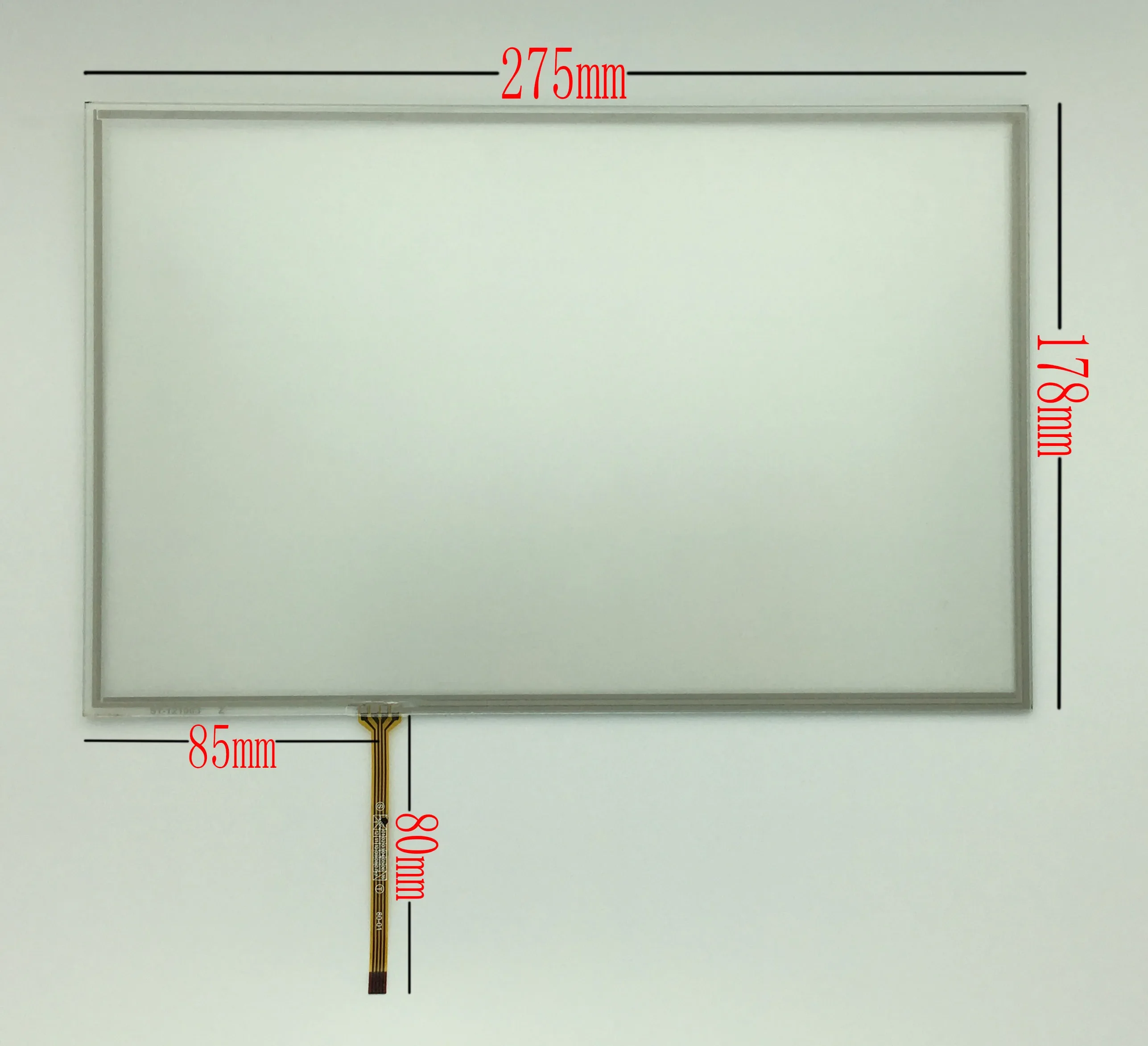 

12 inch 275mm*178mm ST121003 Touch Screen Glass Panel Repair Repalcement