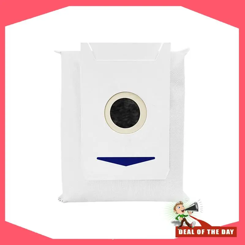 تسليم خلال 24 ساعة لـ Ecovacs T30 Pro Omni، T30 Omni، Yeedi M12 Pro+، M12 Ultra Plus أكياس غبار قماشية لمرشح الفرشاة الجانبية الرئيسية