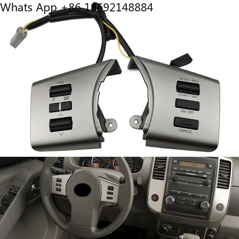 Steering Wheel Audio Control Cruise Switch Multi-Function Buttons suitable  for Nissan Navarra Frontier
