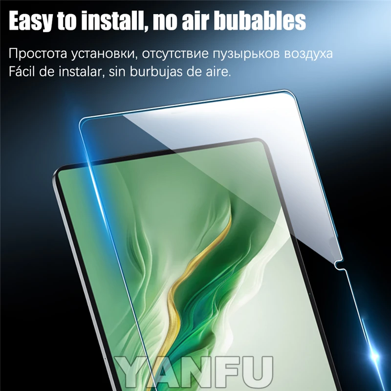2PCS Tempered Glass Screen Protector for Honor MagicPad 3 2 Magic Pad 2 3 Tablet Accessories Film