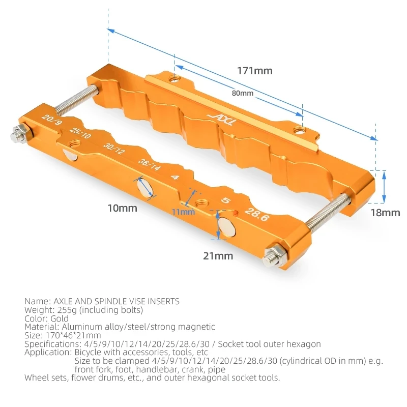 Bicycle Universal Table Vise Inserts Clamp Tool Jaw Vice Worktable Bench CNC Multifunctio Fixtures Bike Hub MTB Fork Pedal Crank