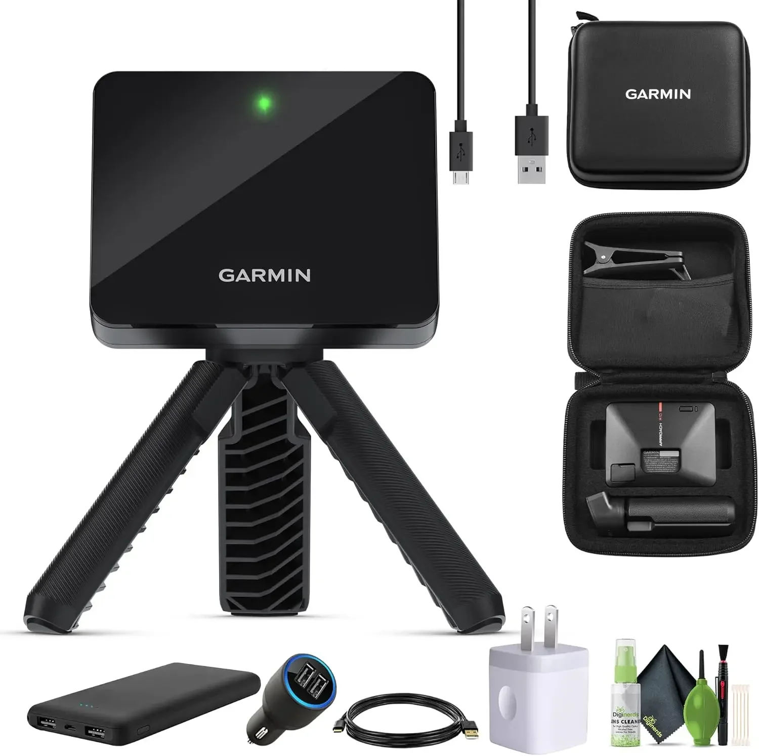 MELHORES VENDAS ORGINAL Garmin Approach R10 Monitor de lançamento de golfe portátil, simulador de golfe