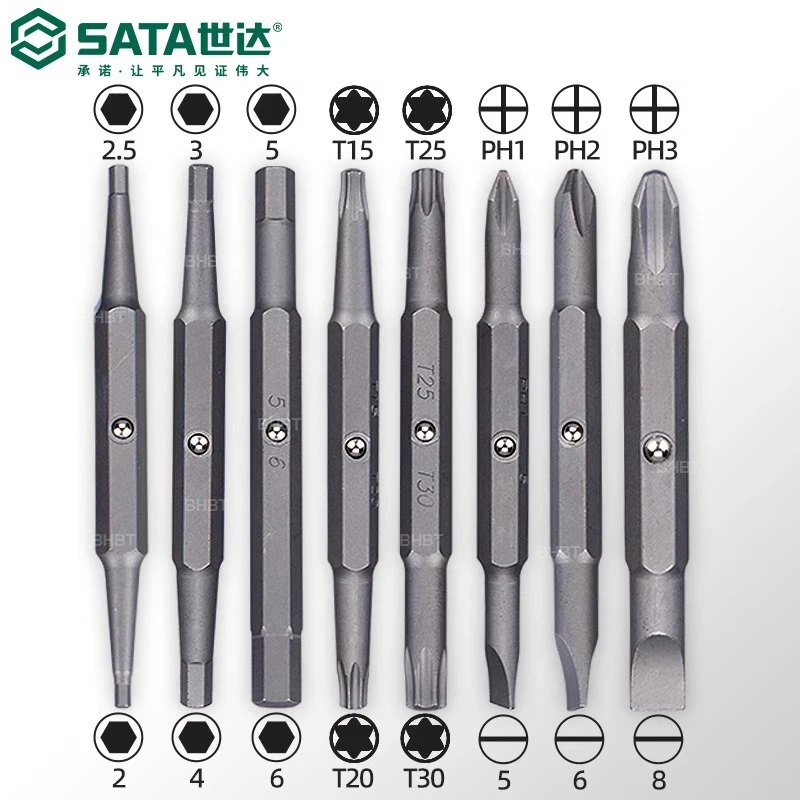 Imagem -04 - Precision Chave de Fenda Grupo Chave de Fenda de Catraca Intercambiável Multi-function Repair Ferramenta de Mão Two-way Ratchet Sata19 in