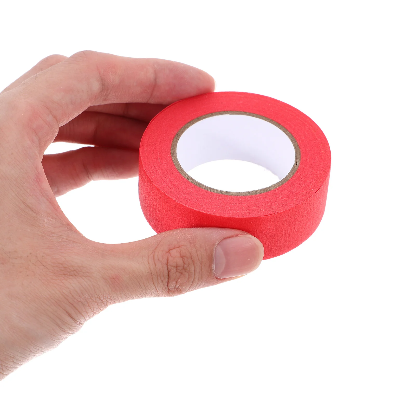 5 لفات من شريطٌ لاصق ملون، قوي، سطح أملس لوضع العلامات على تنظيم الحرف اليدوية، ديكور المنزل، اللوازم المكتبية، الحرف اليدوية السائبة