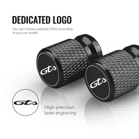 For Vespa GTS 125 150 300 Super 300 Super300 GTV 125 GTV 250 GTV 300 Motorcycle Standard Valve Cap Set Tire Caps Set Aluminum