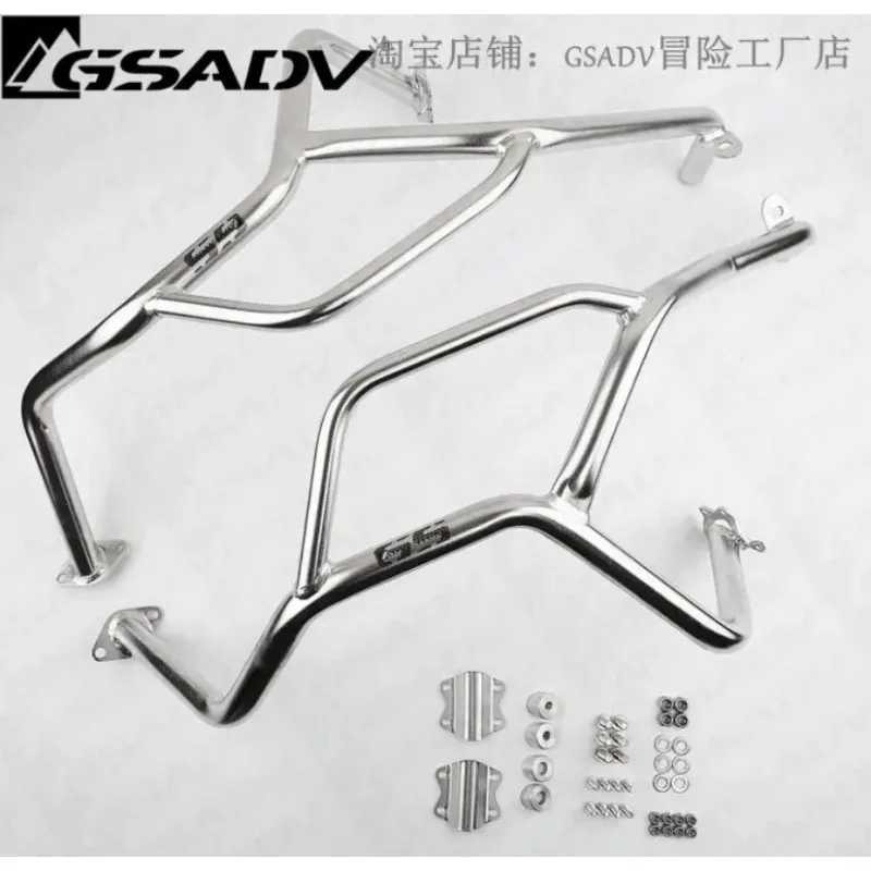 Stainless Steel Motorcycle Parts Engine Guard Crash Bar Motorcycle Tank Bumpers Upper Fairing Protector for BMW F800GS ADV