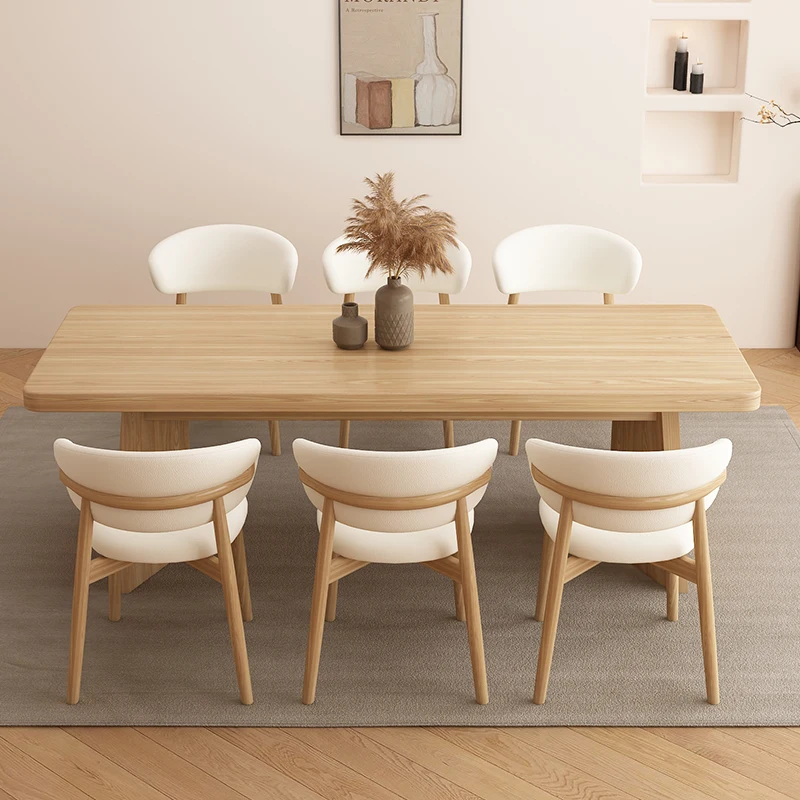Modern Nordic Dining Table Camping Office Nigeria Newclassic Dining Table Serving Serving Entryway Wood Muebles Home Furniture