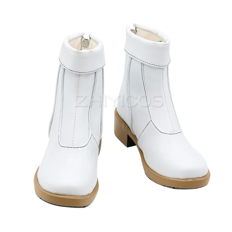 Anime Jujutsu Kaimmense Cosplay Chaussures pour Hommes et Femmes, Bottes Blanches, Toge Inumaki, Carnaval, Halloween, Taille 35-48, Nouveau