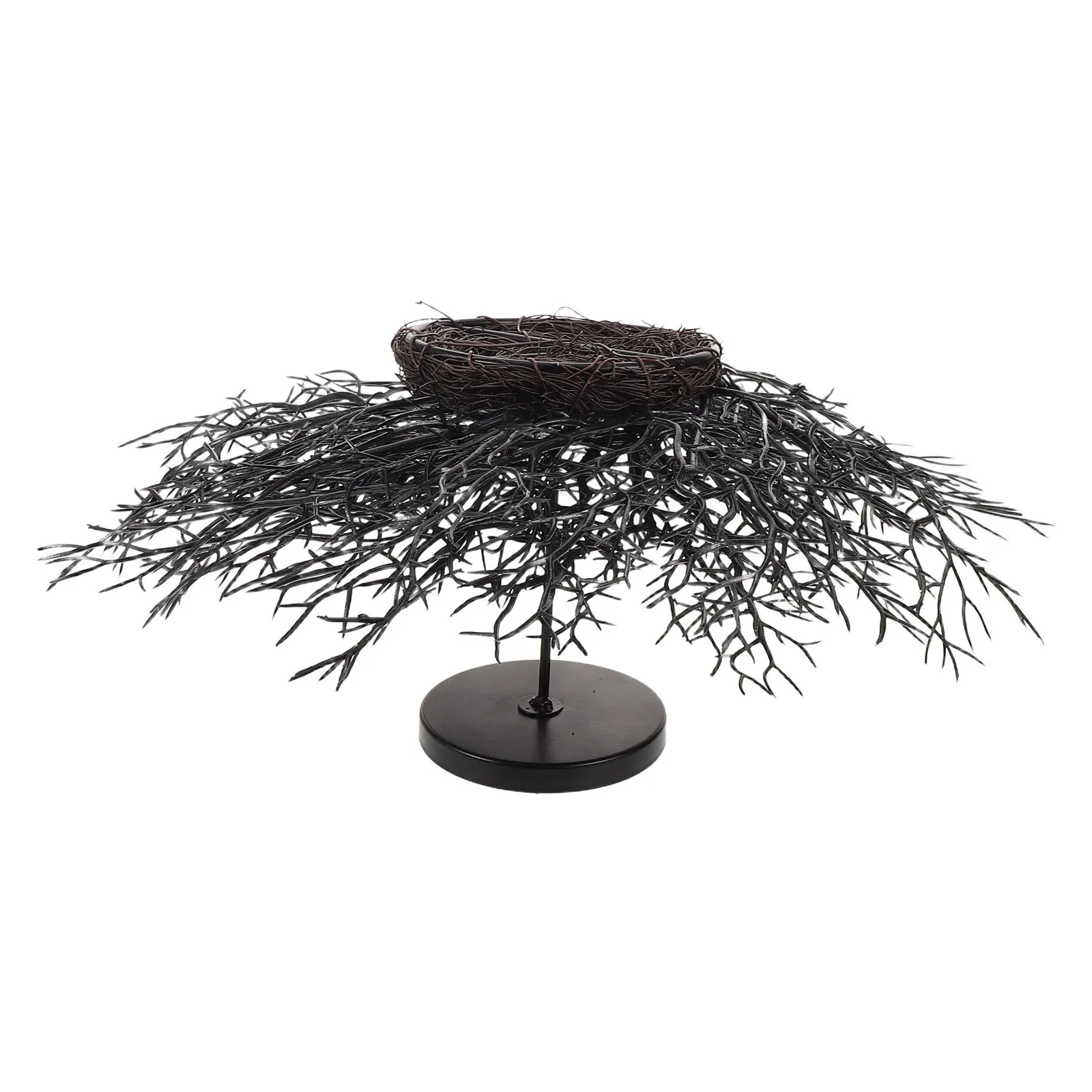 

Dining Table Decor Metal Halloween Holder Unique Design Spooky Atmosphere DIY Assembly Structure Festive Home