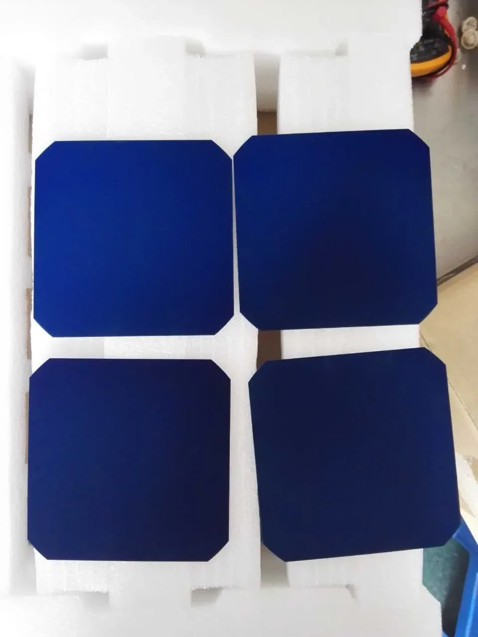 20pcs x Sunpower Solar Cell 21.8% High Efficiency 3.34W 125 x 125 C60 Monocrystalline for Solar Impulse Airplane