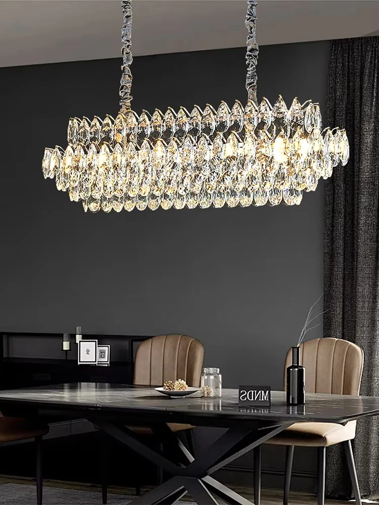 거실 장식을위한 럭셔리 크리스탈 빅 샹들리에 현대 미술 디자이너 조명기구 루스트 높은 천장 펜던트 홈 램프 홀