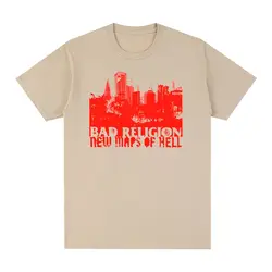 Bad Religion Vintage T-shirt Casual Homme Streetwear Cotton Men T shirt New Tee Tshirt Womens Tops