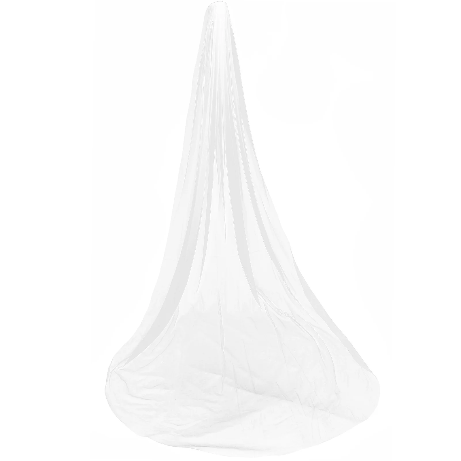 

Long Cathedral Wedding Bridal Comb Floor Length Bridal Accessories For Bride Wedding Ceremony Veil