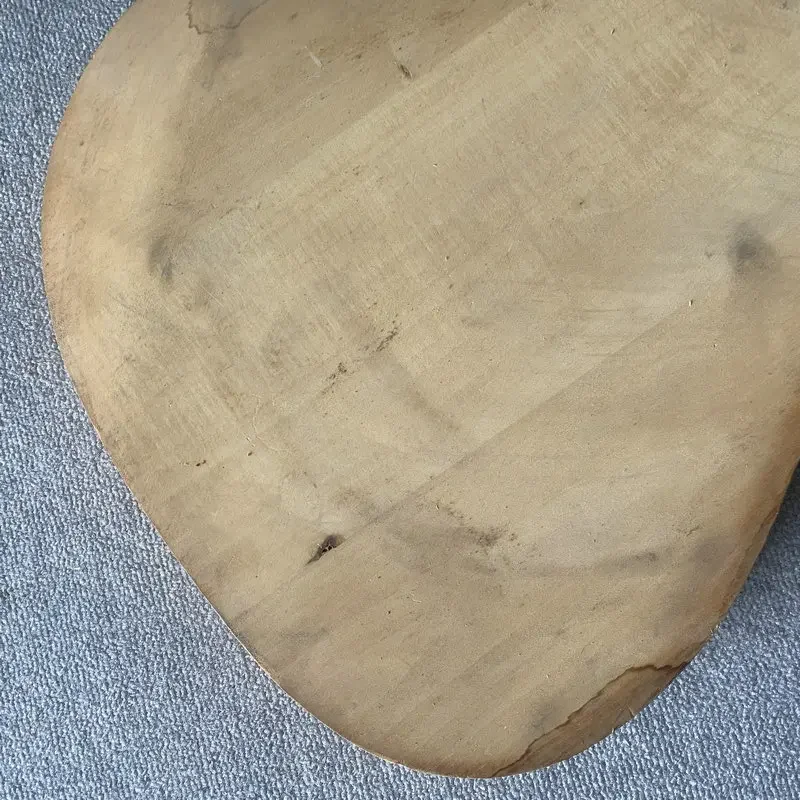 IB990 Natural Color Raw Materials Solid Basswood  ST Electric Guitar Body DIY Replace No Paints Right Hand Uncut Unfinished