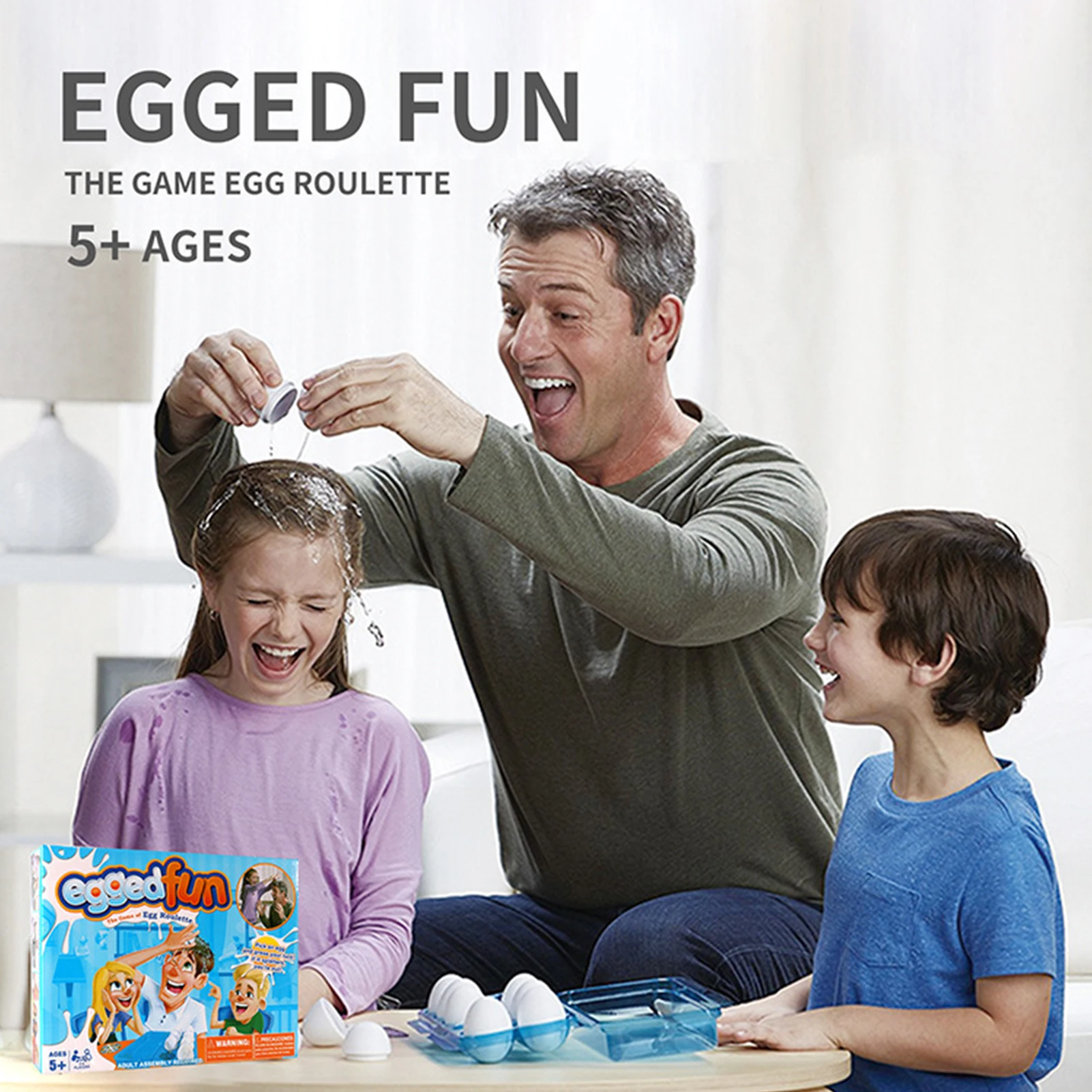 Egg Roulette Game Parent-child Interactive Fun Gadgets Toys Funny Egged-On Board Game For Childrens Gifts