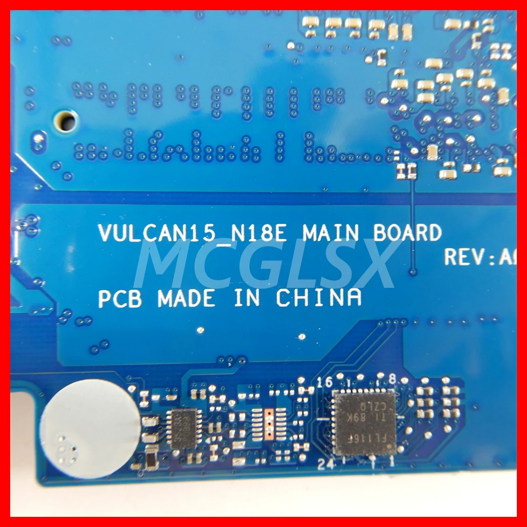 Fotografia 5: Placa-Mãe VULCAN15_N18E para Notebook DELL G5 5590 G7 7590 G7 7790 com CPU I5 I7 de 8ª Geração RTX2060 RTX2070 100% Testada e Aprovada