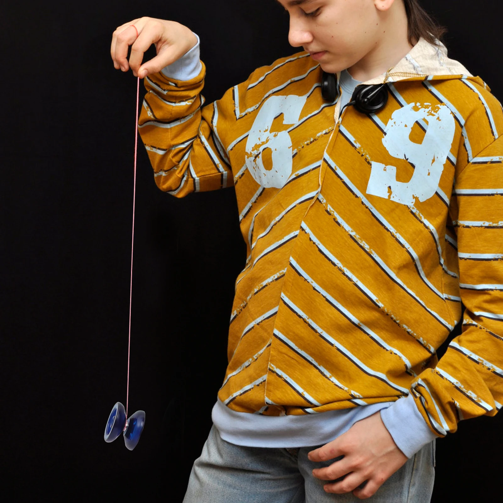 

Metal Finish For Kids Smooth Safe Learning Beginner Yoyo Early Education Plaything Plastic Yoyo For Children