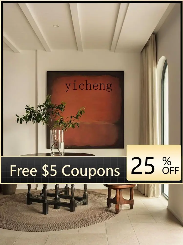 

J1 Dining Table Round Solid Wood Home Use Table Living Room Casual Coffee Table