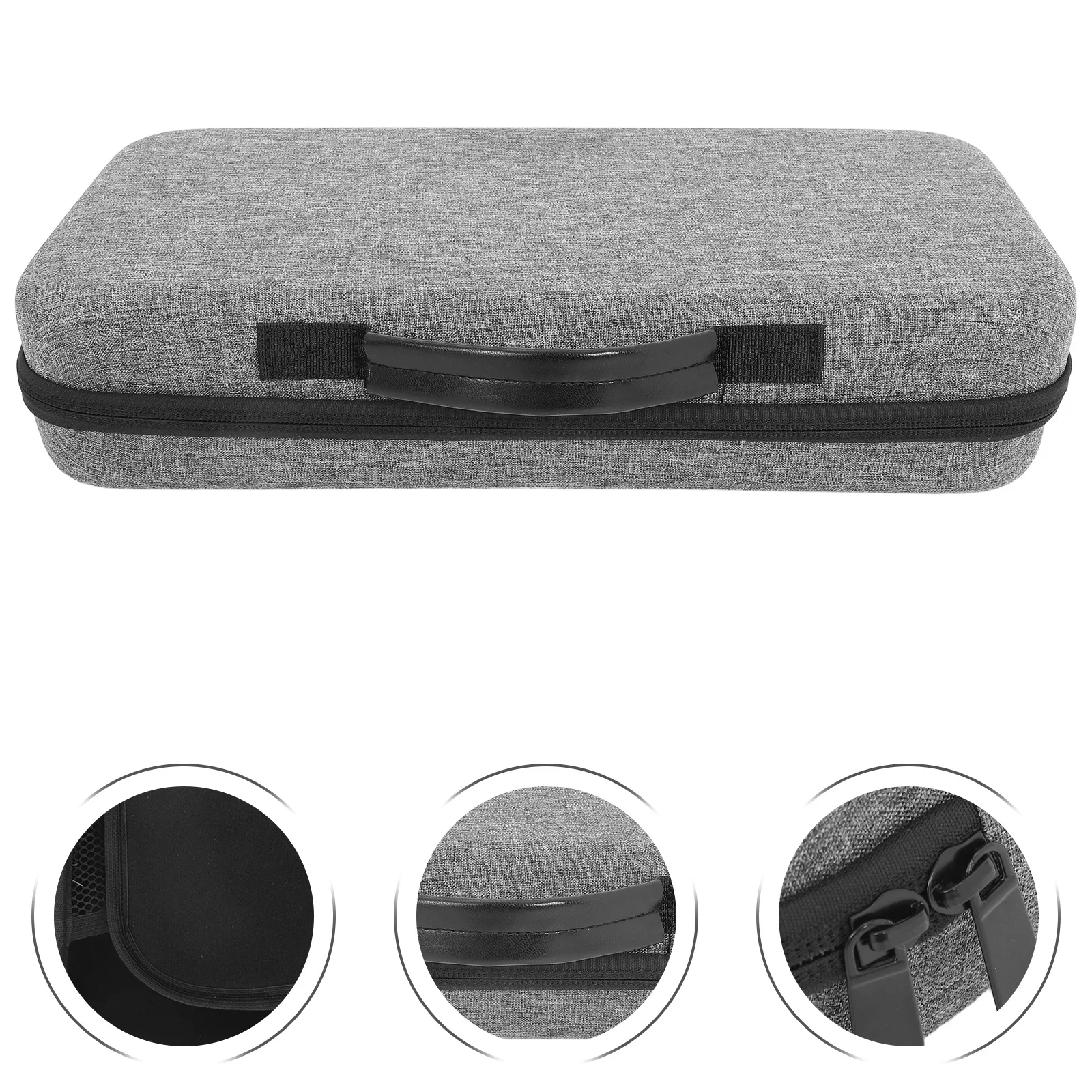 

Mechanical Keyboard Carry Bag - Heavy-Duty Protective Case with Soft Lining and Reinforced Exterior, Easy-Handle Design for Safe