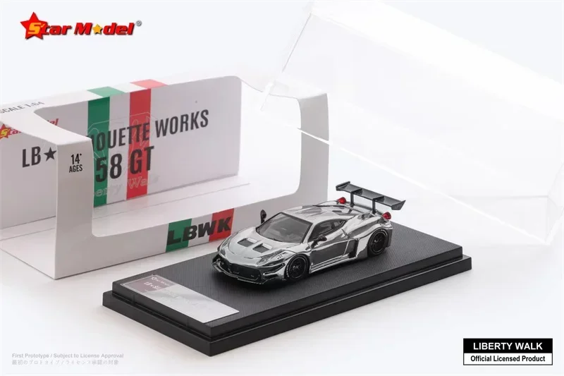 Star Model 1:64 LBWK LB-Silhouette Works 458 GT Limited699 Diecast Model Car