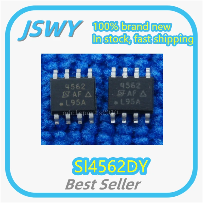 

(10/50pcs) SI4562DY SI4562 Silkscreen 4562 SOOP8 Integrated Circuit IC Original Genuine Electronics Bulk Stock