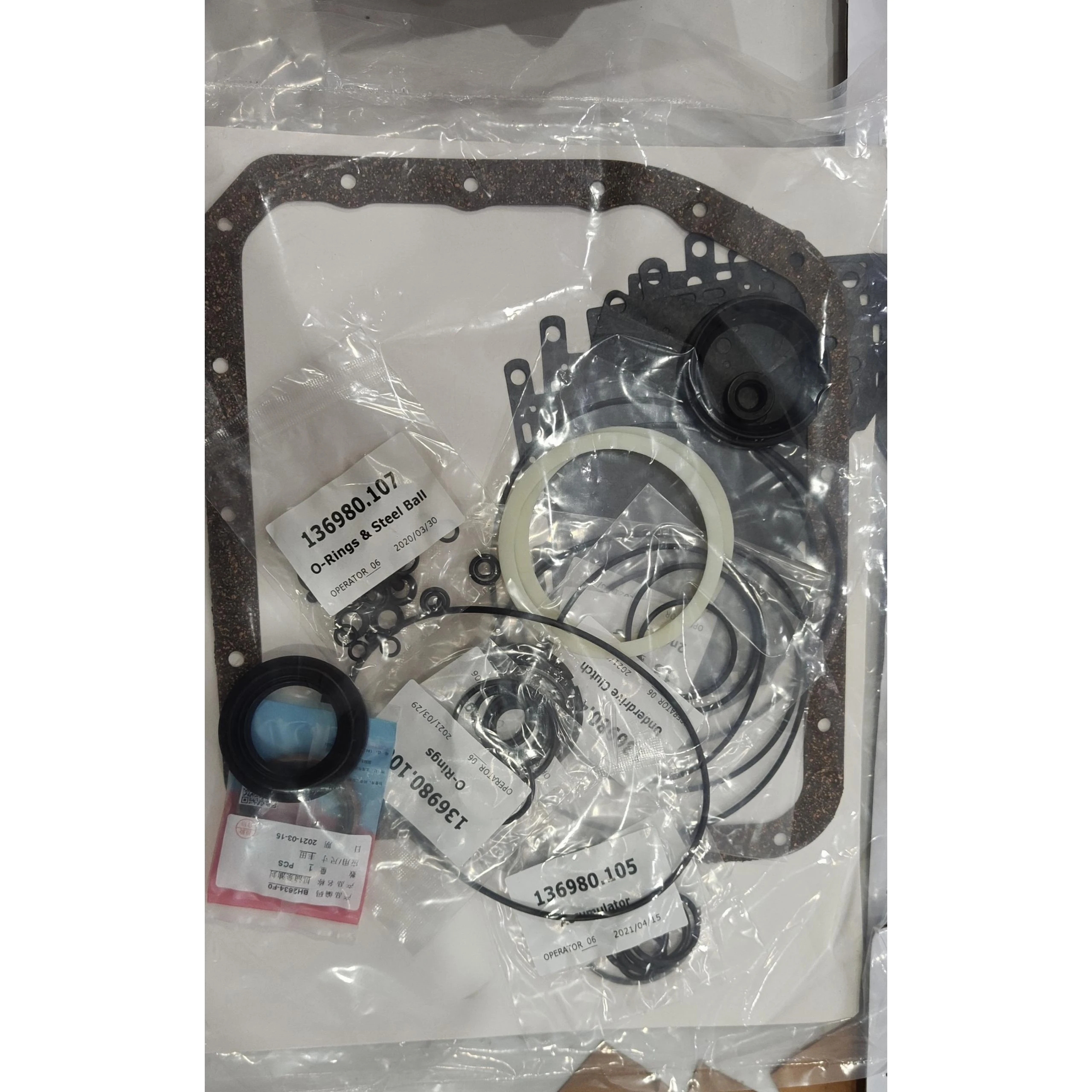 U250E U250 Automotive Transmission Main Rebuild Kit Washer