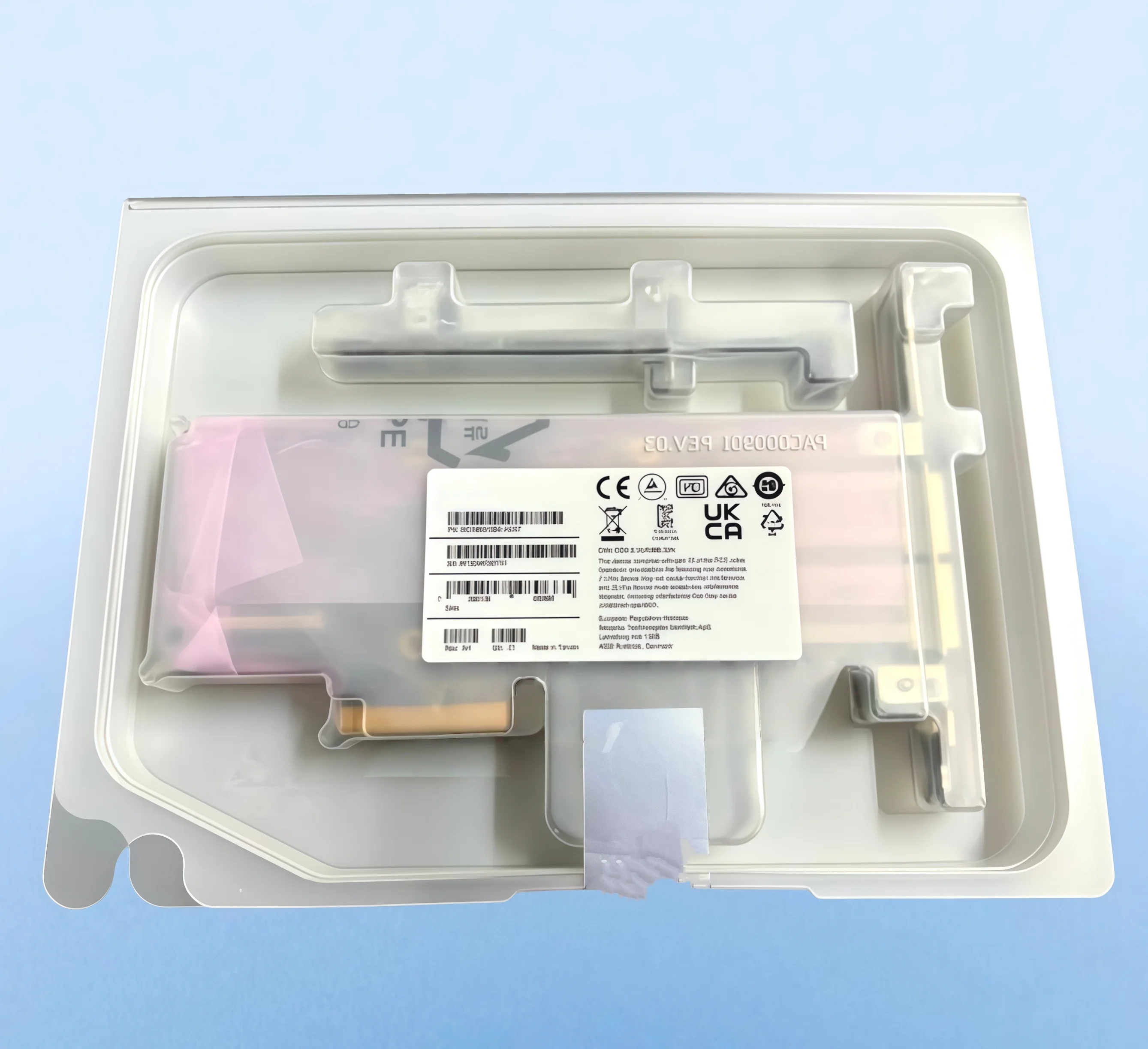 Brand new original MCX653106A-HDAT 200G dual-port 10 Gigabit fiber optic IB network card