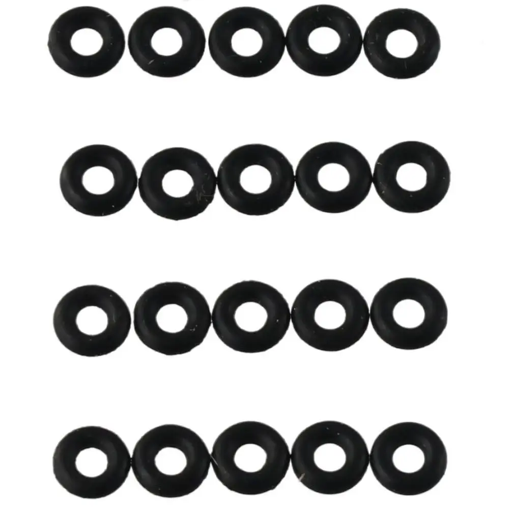 50PCS High-quality Nitrile Rubber Rubber O-Ring Kit Black Washer Gasket Set Metric Sealing Gasket Air or Gas Connections
