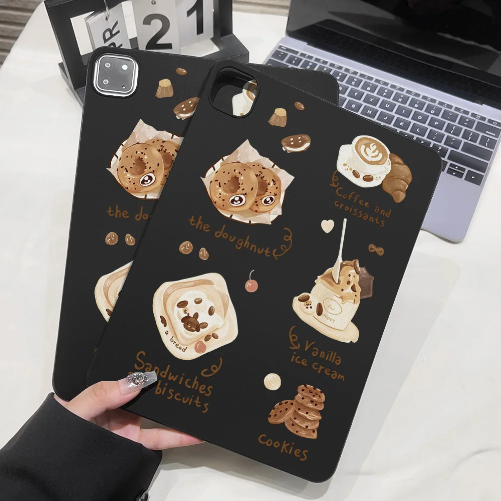 Cookies Paint Case For iPad A16 10th 11th Gen iPad Pro 11 2025 12.9 13 10.5 9.7 iPad Air 13 11 2 9.7 iPad Mini 4 2024 8.3 Cover