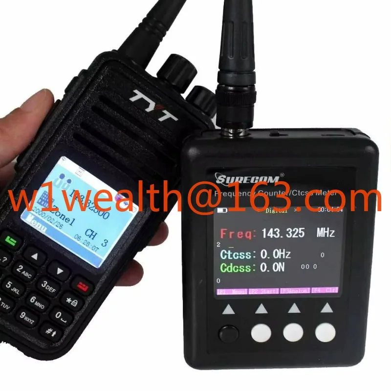 

SF401 plus 27Mhz-3000Mhz radio portable frequency meter CTCCSS/DCS