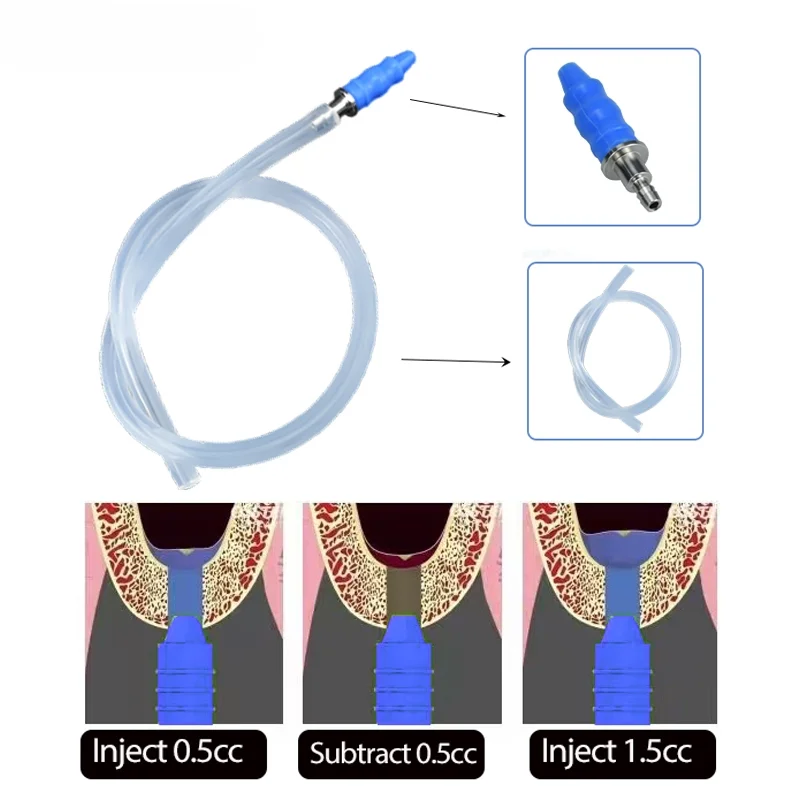 Dental Implant Water Pressure Head/Pipe Suit Tools Dentistry Implant Hydraulic Head Injection Hydraulic Drill Water Lifti Tool